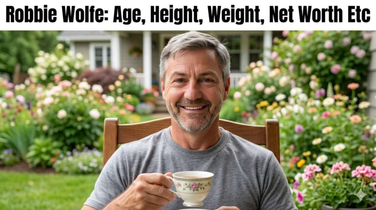 Robbie Wolfe Age ,Height ,Weight ,Net Worth Etc