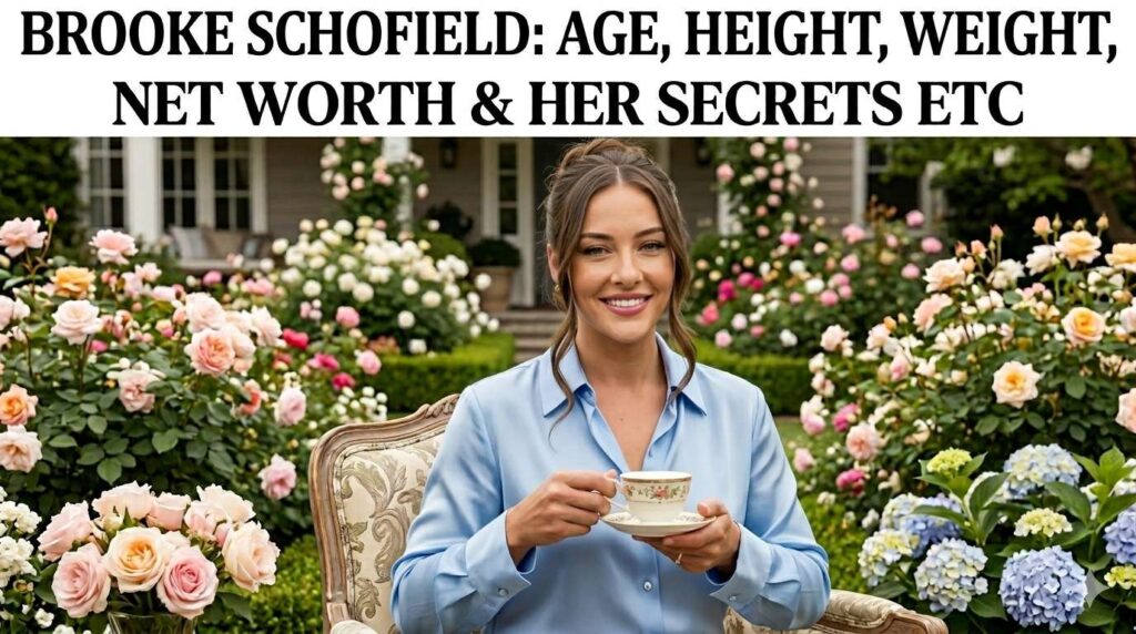 Brooke Schofield: Age ,Height ,Weight ,Net Worth & Her Secrets Etc
