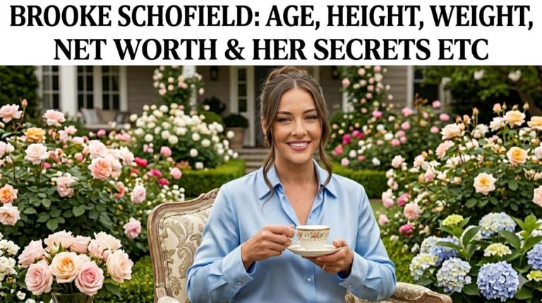 Brooke Schofield: Age ,Height ,Weight ,Net Worth & Her Secrets Etc