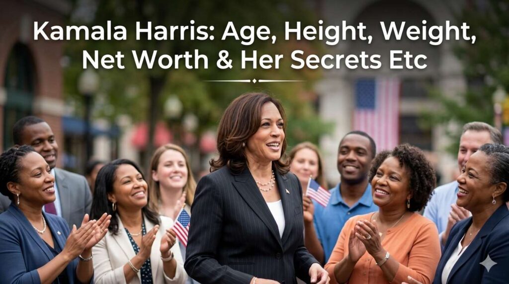 Kamala Harris: Age ,Height ,Weight ,Net Worth & Her Secrets Etc