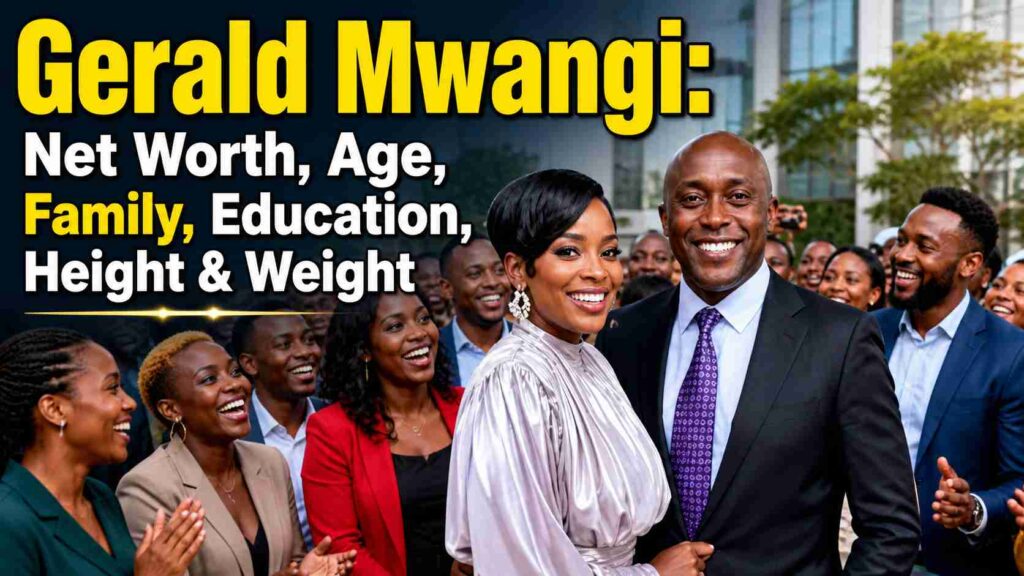 Gerald Mwangi: Net Worth