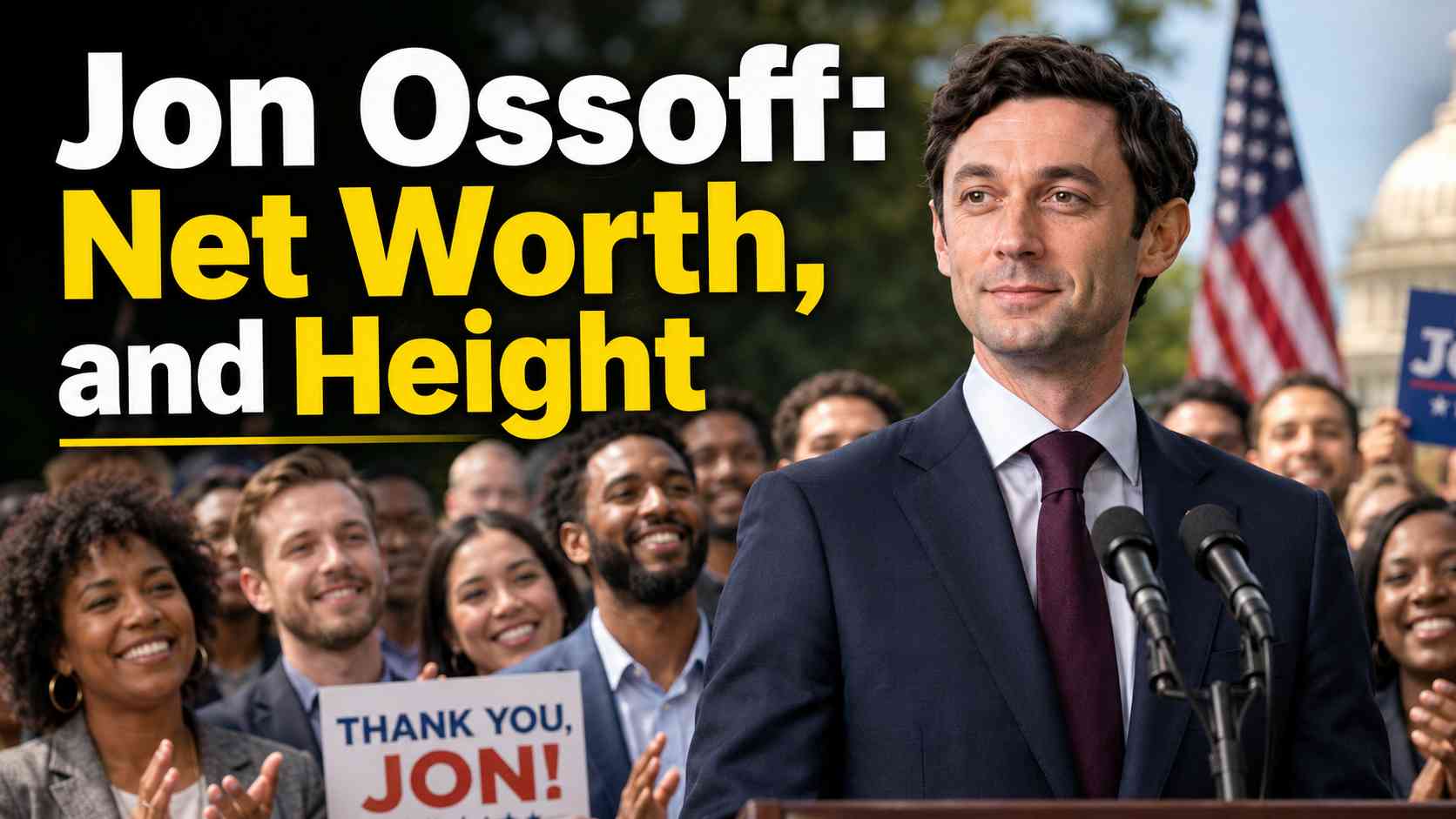 Jon Ossoff Height