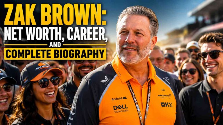 Zak Brown Net Worth