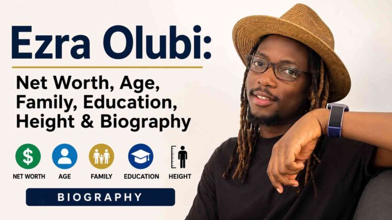 Ezra Olubi Biography